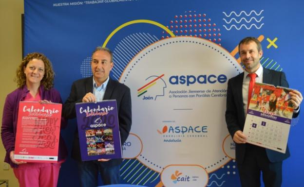 El circo protagonista en el Calendario Solidario de Aspace Jaén para 2020