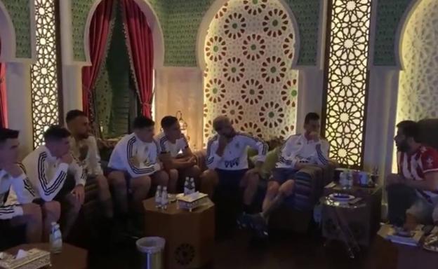 Turki Al-Sheikh ve al Almería con Messi y la selección argentina