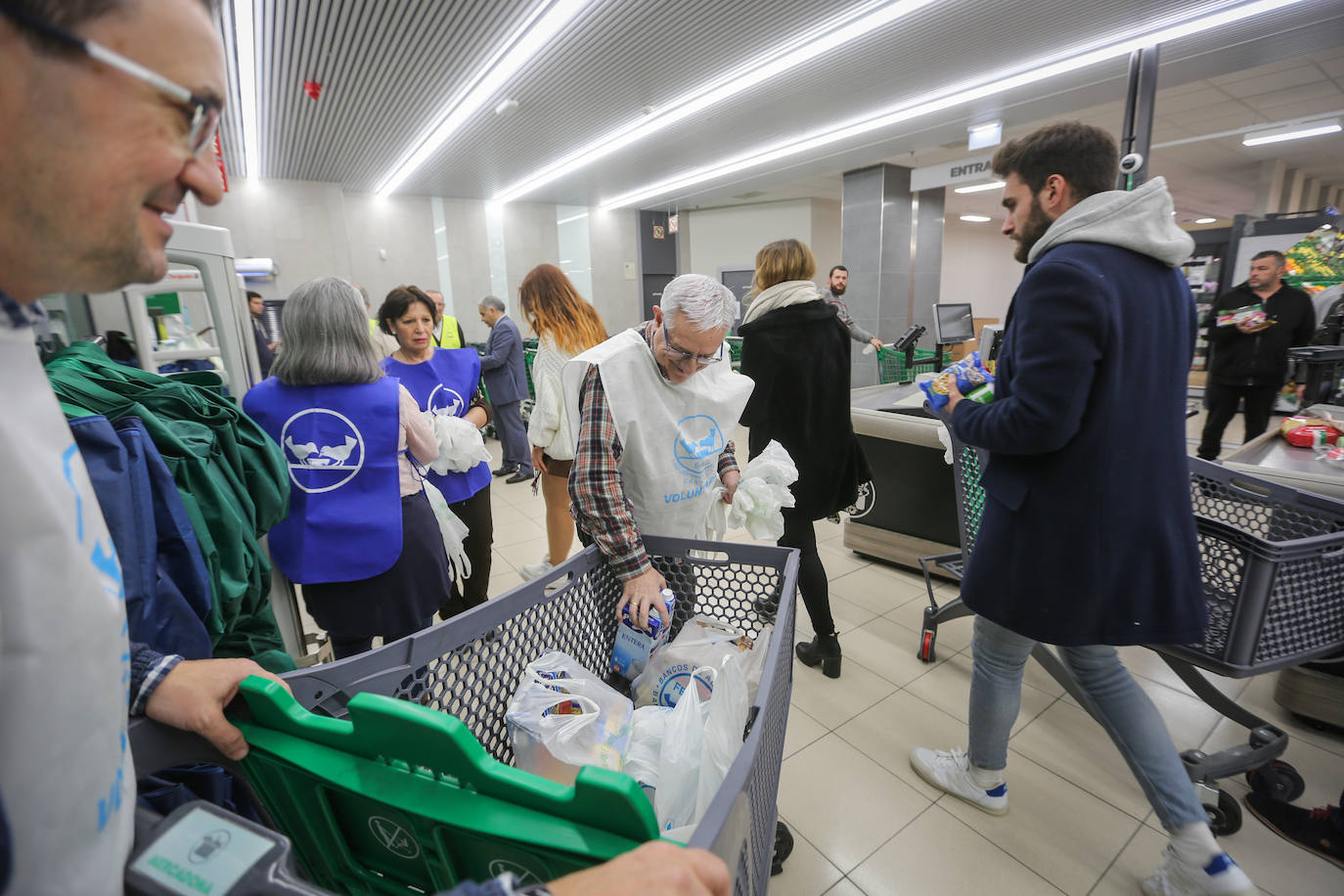 La 'Gran Recogida' de alimentos de Granada para Navidad ya está en marcha