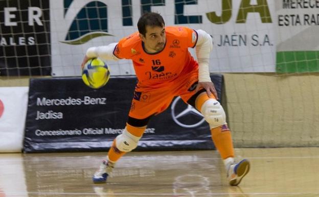 El meta Fabio, convocado por la Selección Española de fútbol sala para jugar dos amistosos