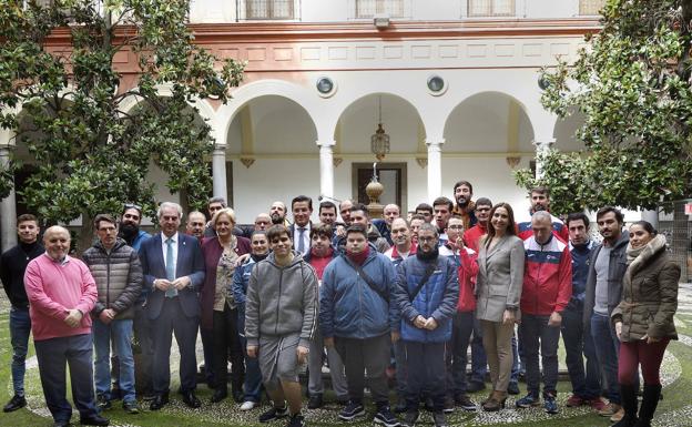 Ocho equipos participan en la liga municipal de fútbol-7 para personas con discapacidad