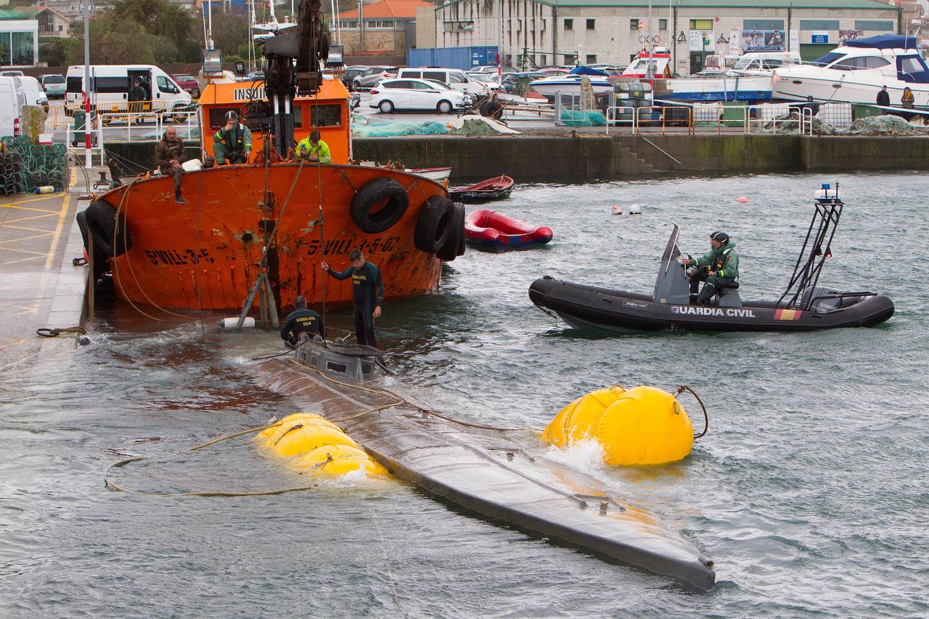 Así son los narcosubmarinos que traen droga a España