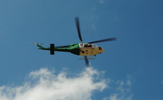 Rescatado en helicóptero un montañero con politraumatismos en Jerez del Marquesado