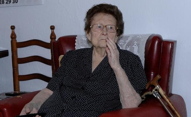Carataunas llora la muerte de su vecina más longeva, Pilar Rodríguez Guerrero