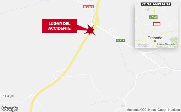 La Guardia Civil investiga el atropello en la A-44 donde ha fallecido un vecino de Iznalloz