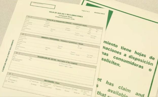 Así son las nuevas hojas de quejas y reclamaciones en Andalucía