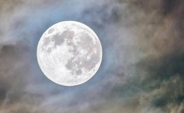 Así es la «Luna fría» que se verá esta noche