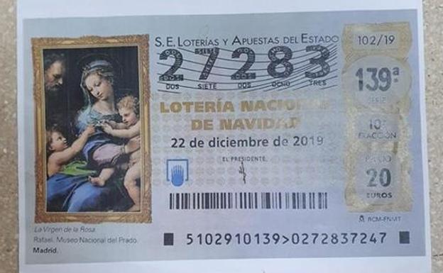 La Guardia Civil pide que avises si intentan venderte un décimo de lotería de Navdiad de este número