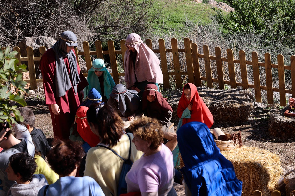 Así es el espectacular belén viviente de Los Tablones