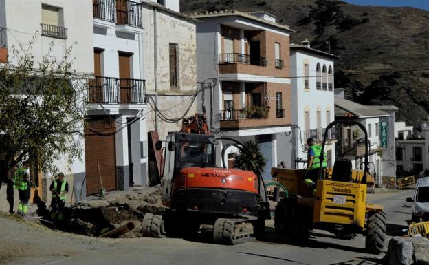 Alpujarra de la Sierra invierte 246.910 euros en infraestructuras y mejoras en Mecina Bombarón y Yegen