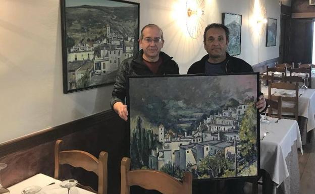 El pintor Luis Maldonado Rubiño expone sus últimos trabajos en Capileira