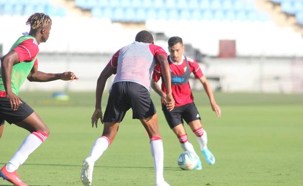 El Almería tiene una semana atípica, con entrenos y sin partido