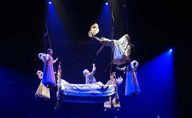 'Corteo' trae el Circo del Sol más teatral a Granada