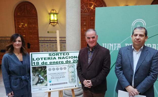 La Cueva del Agua de Quesada protagoniza los décimos de lotería del 18 de enero