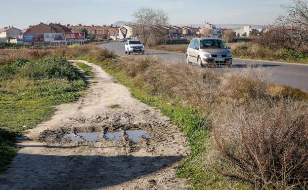 150 metros de peligro entre Churriana y Armilla