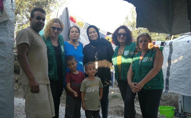 De Motril a Lesbos para dar visibilidad al drama de los refugiados