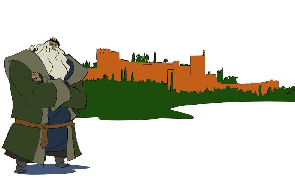 Klaus, a los pies de La Alhambra