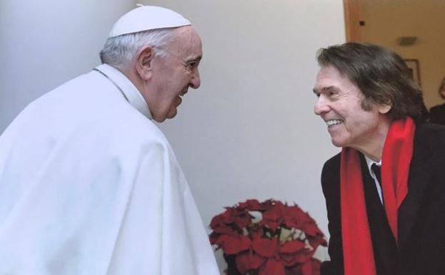 Raphael se reúne con el Papa Francisco