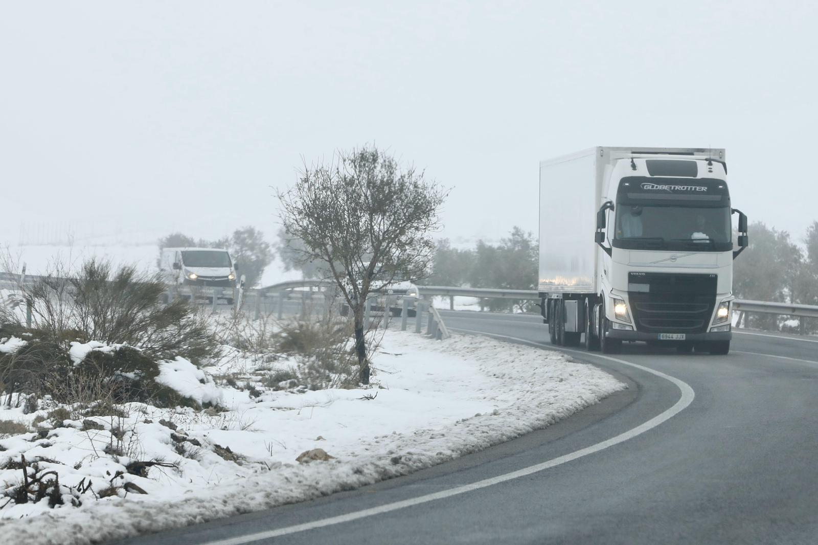 El camino a Gor, repleto de nieve