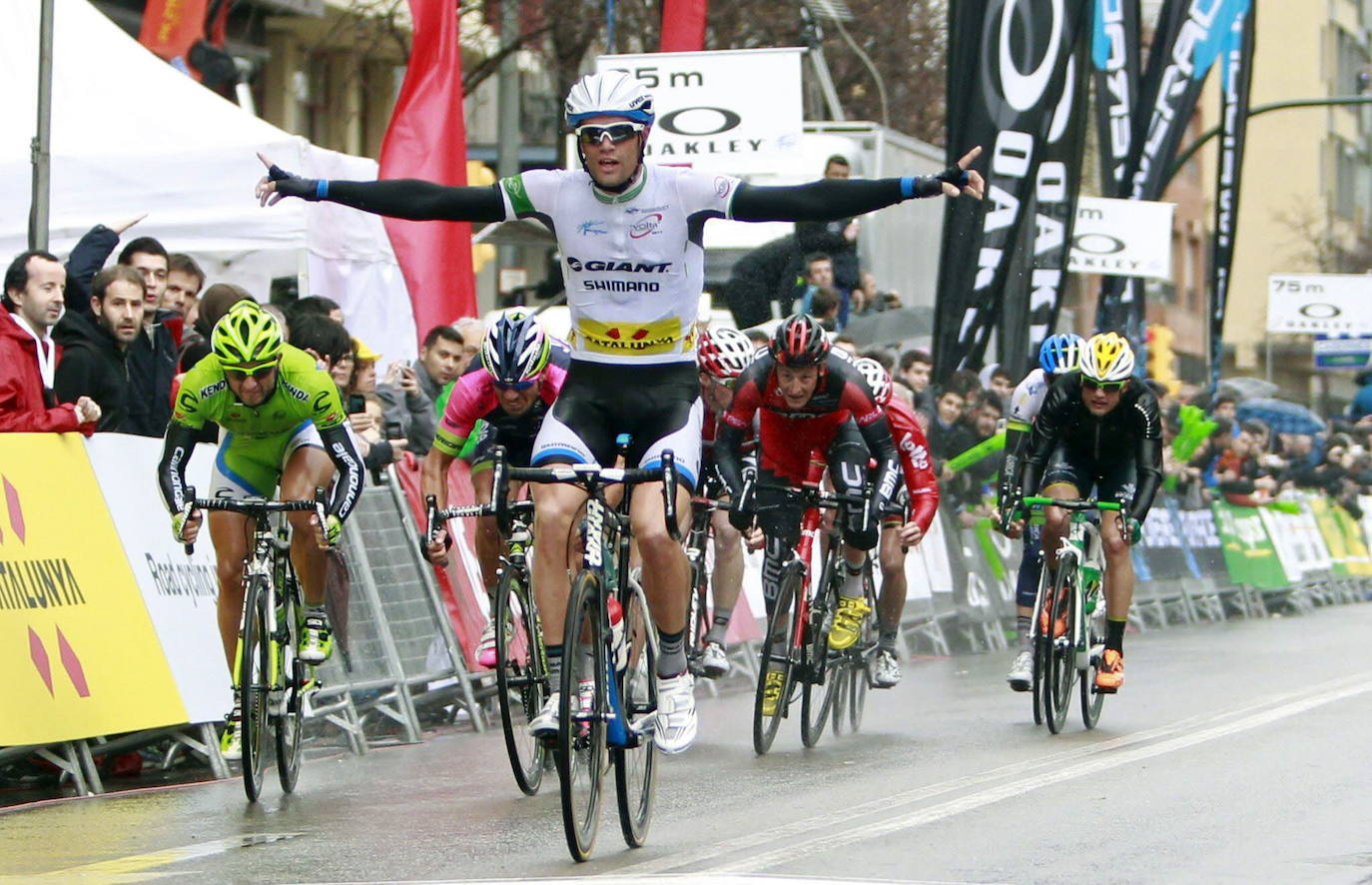 Mezgec, velocidad eslovena para ganar la Clásica Almería