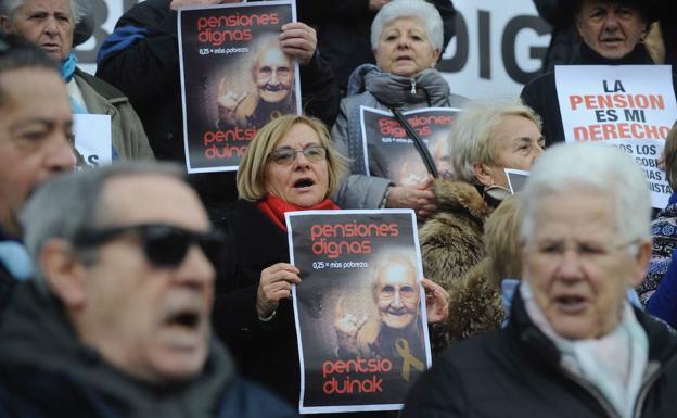 Manifestación en defensa de las pensiones, esta tarde, en Almería