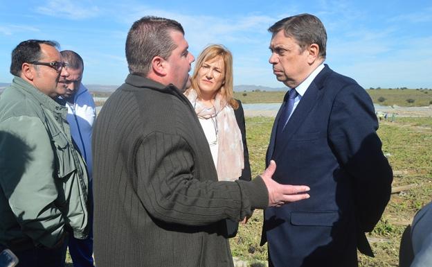 Planas anuncia medidas de apoyo para los afectados por los temporales en Almería