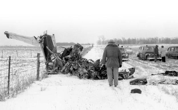 El día que murió la música en un fatal accidente