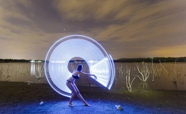 El fotógrafo de Granada que 'pinta' con luz
