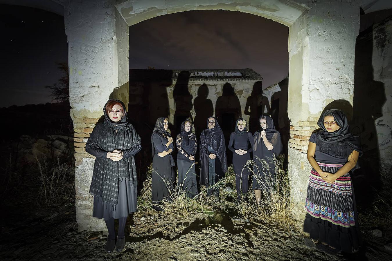 Así son las espectaculares fotografías 'light painting' de Ramón Martín