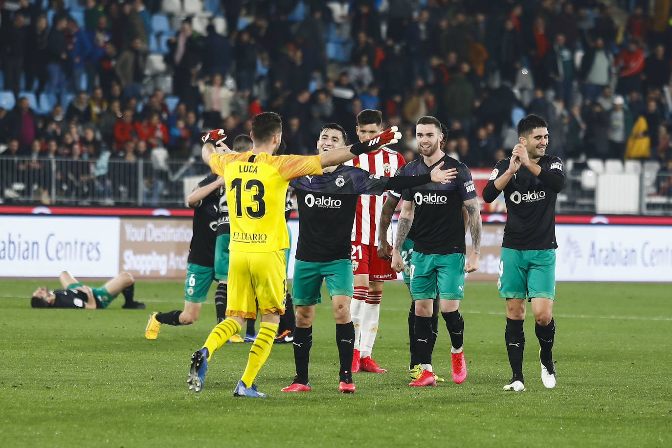 Unánime 'tirón de orejas' al mal partido del Almería ante el Racing