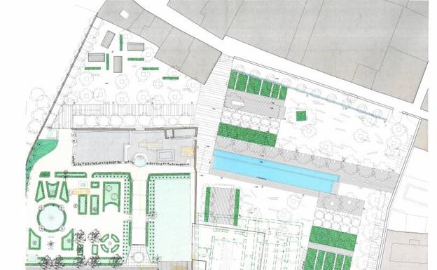Así serán los nuevos jardines del Cuarto Real