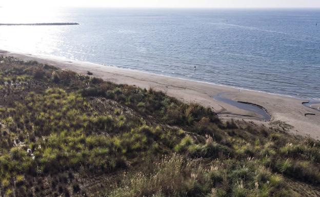 La playa de las Azucenas, a punto de transformarse en una reserva natural