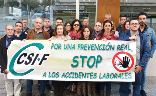 Los sindicatos lamentan el fallecimiento de un trabajador en La Carolina y piden más inspecciones