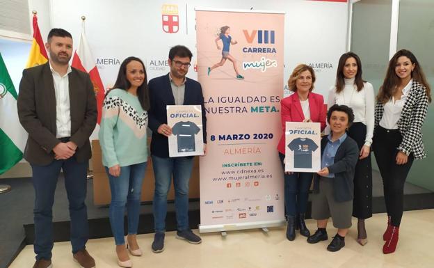 La igualdad, meta de la VIII Carrera Solidaria de la Mujer en Almería