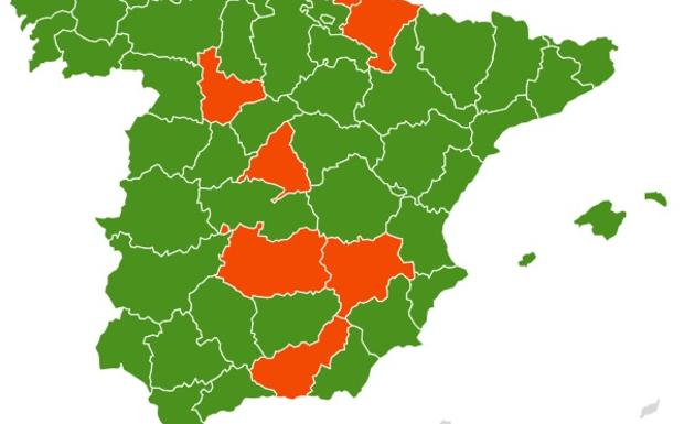 Granada, en nivel rojo por polen