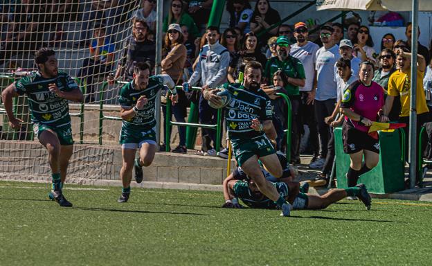 Jaén Rugby se coloca líder de la División de Honor B tras derrotar al Marbella RC
