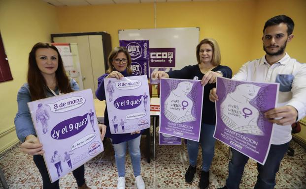 UGT y CCOO llaman a los motrileños a la manifestación del domingo por el Día Internacional de la Mujer