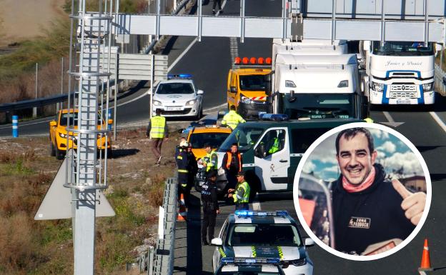 Fallece el piloto Alberto Martínez en la A-92 en Granada al estrellarse contra un coche que había sufrido una avería