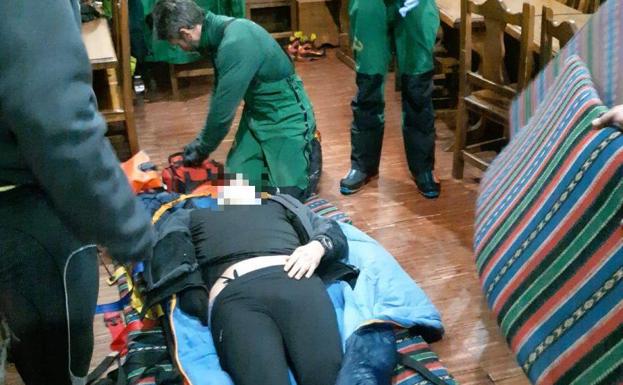 «Cargaron conmigo durante tres horas y luego fueron a verme a la UCI, se lo debo todo»