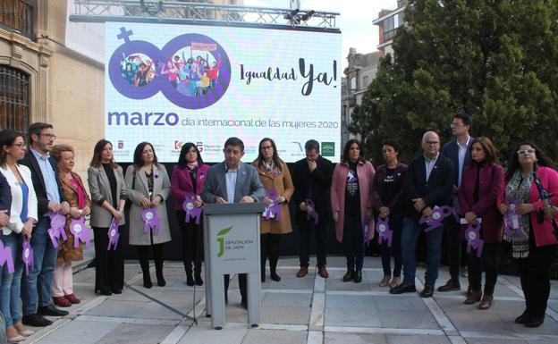 La Diputación de Jaén reclama igualdad en la celebración del 8M