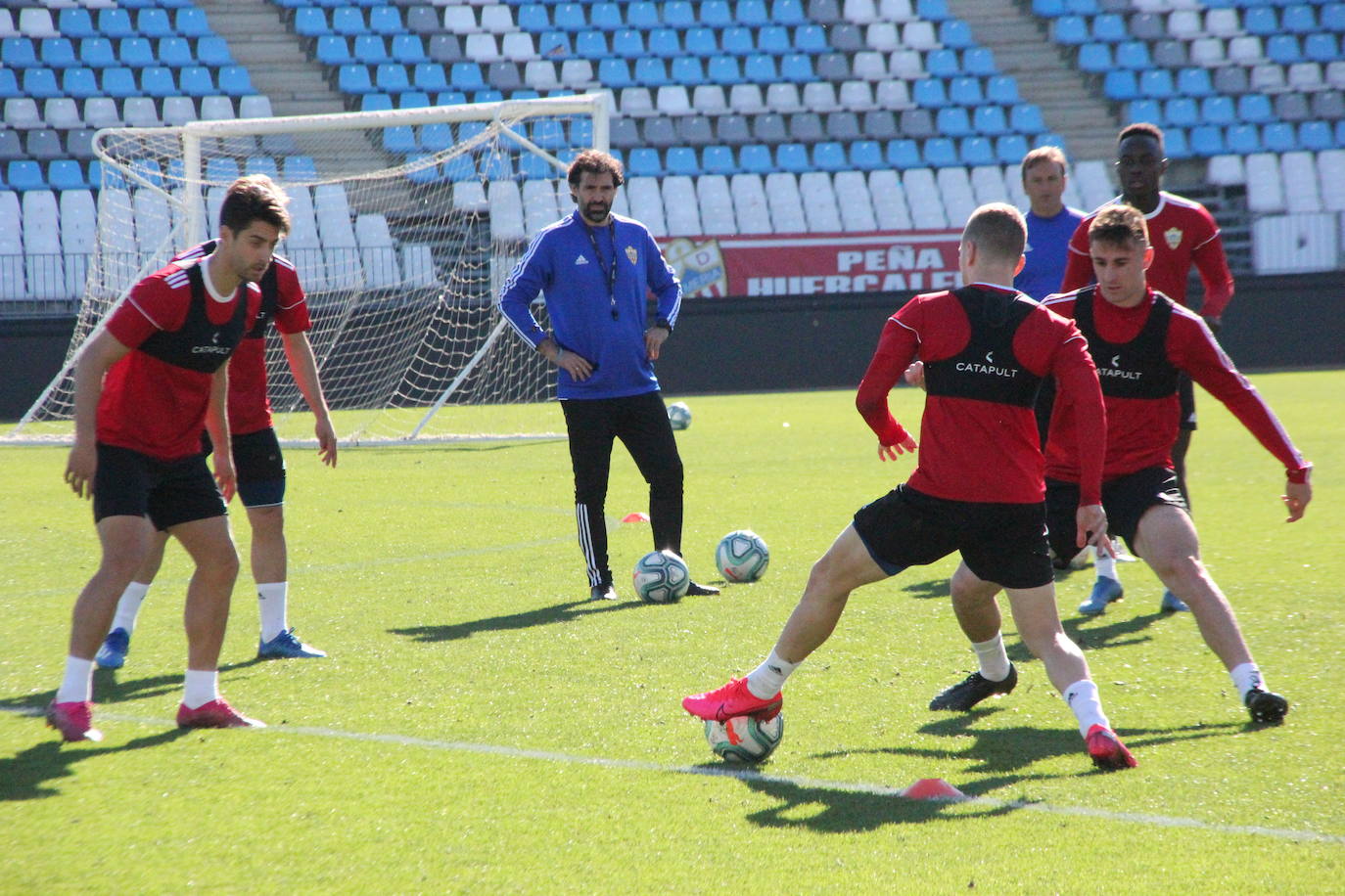 La UD Almería no entrena hasta el martes y el club cierra la sede