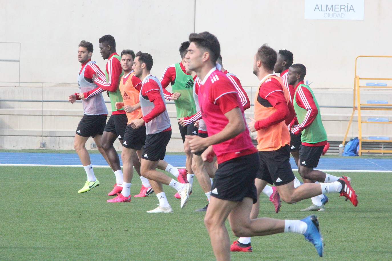 La UD Almería tiene previsto volver a entrenar el martes, pero...