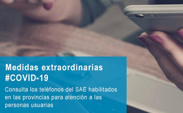Todos los teléfonos del SAE en Almería para la atención a usuarios y a empresas en la provincia