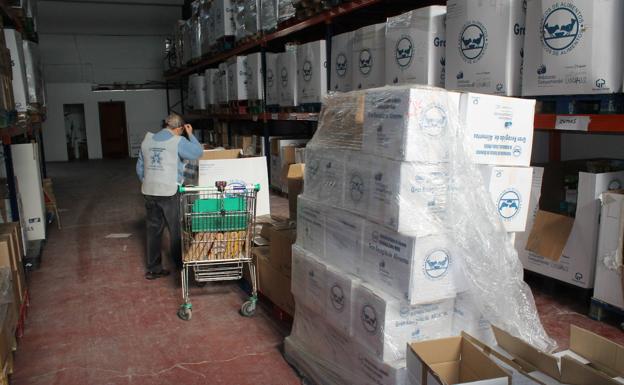 El Banco de Alimentos de Jaén cerrará sus puertas y no realizará tareas de recogida ni de reparto por el coronavirus