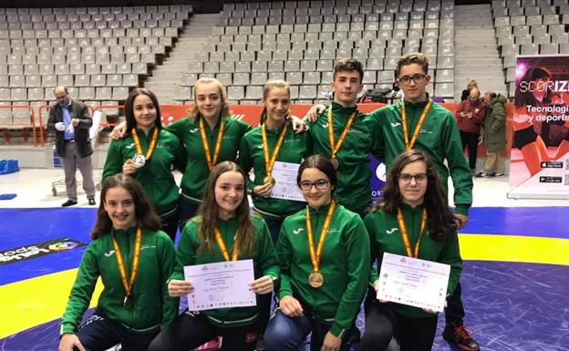 El Club Power firma nueve metales en el Campeonato de España cadete y escolar