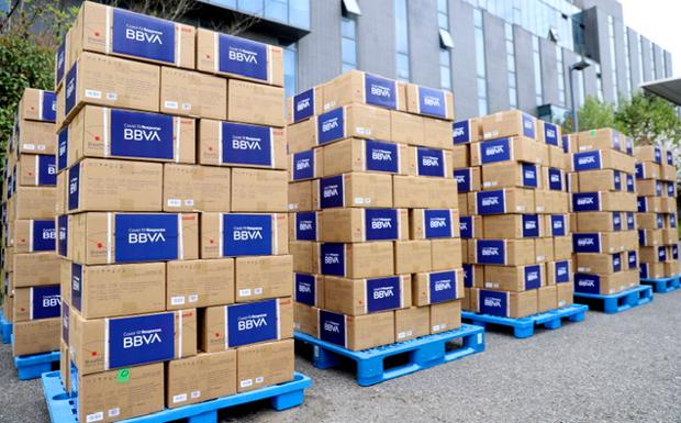 BBVA donará 25 millones de euros a la lucha contra el COVID-19