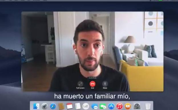 David Broncano: «Esta semana ha muerto un familiar mío»