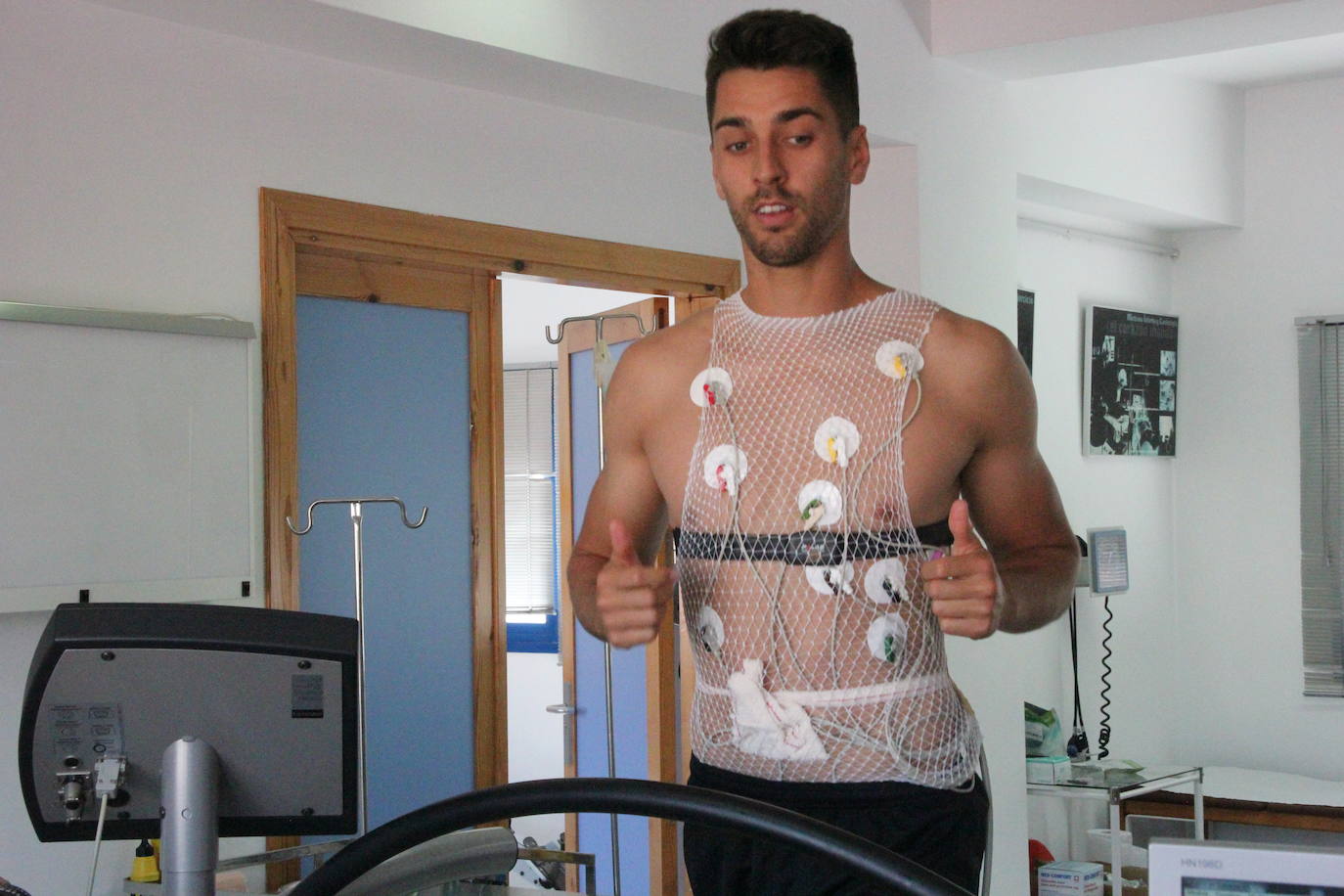 César de la Hoz, 28 años y un día... atípico en la UD Almería