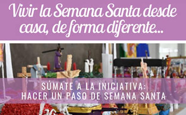 Cambil y Arbuniel animan a vivir la Semana Santa desde casa