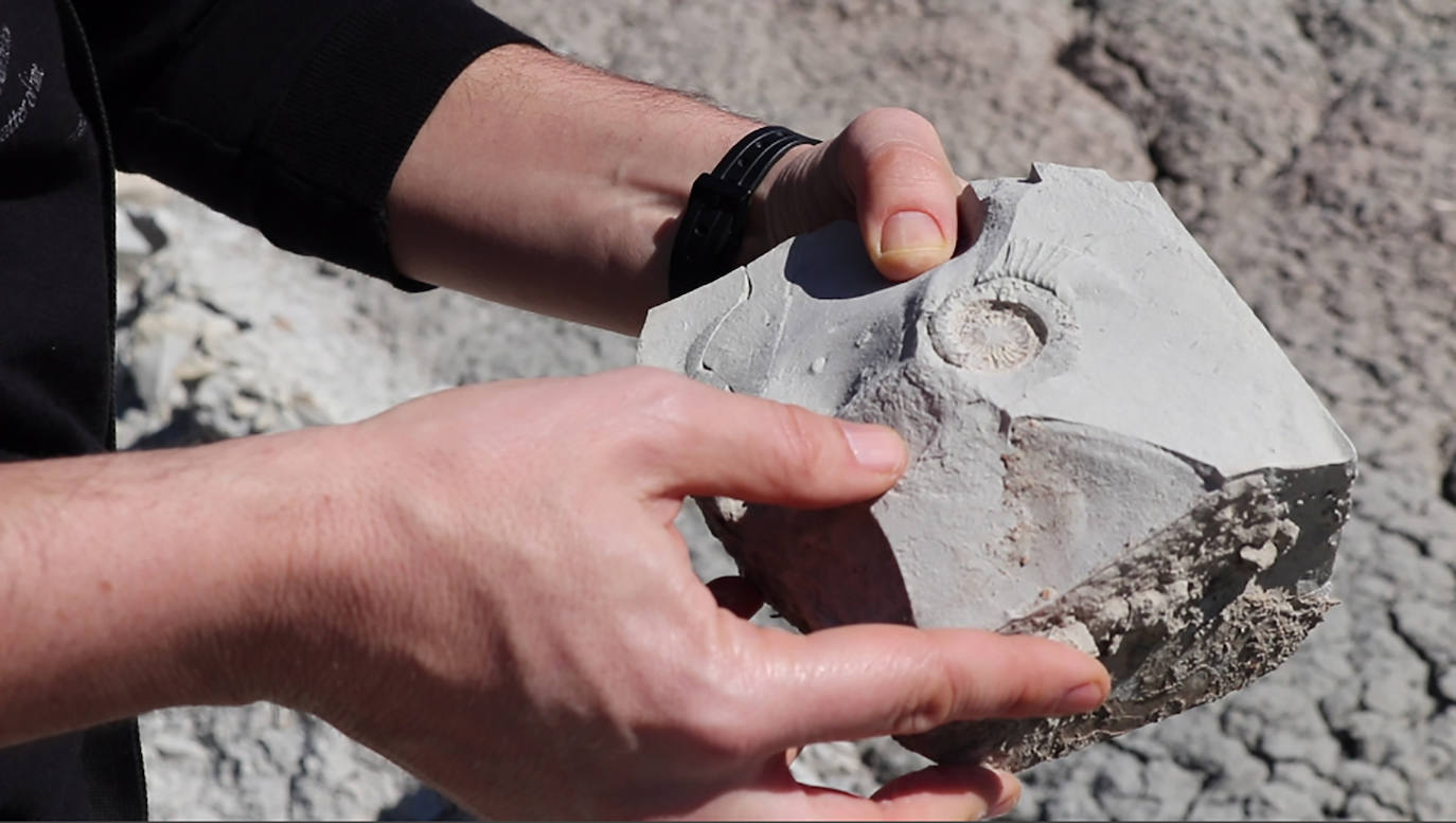 Un afloramiento con depósitos marinos en Pegalajar evidencia un cambio climático hace 180 millones de años